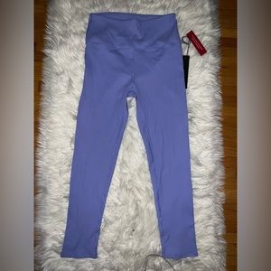 carbon38 ribbed 7/8 legging • digital lavender ; S, M, L